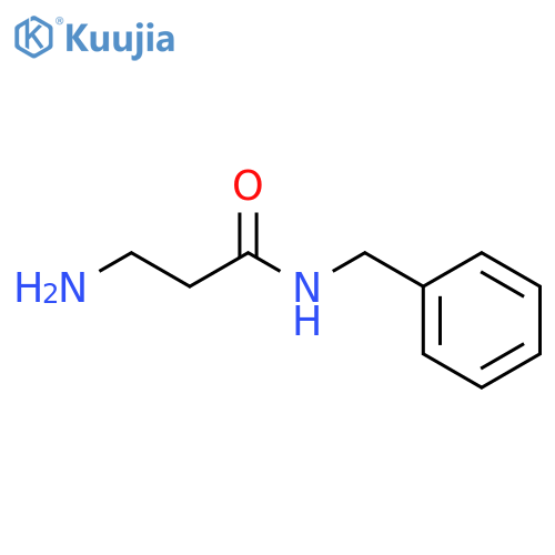 3-amino-N-benzylpropanamide structure