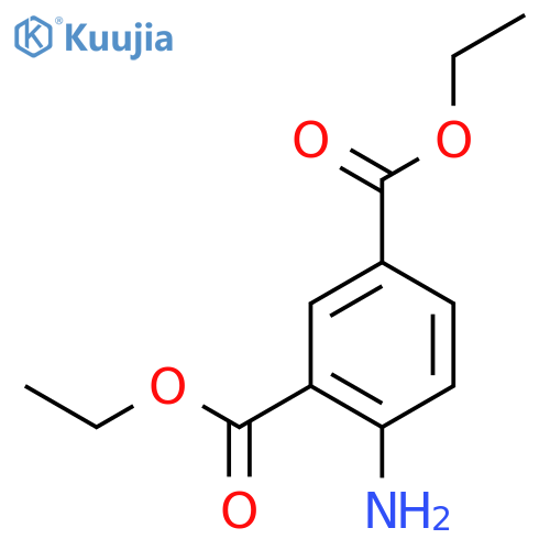 1,3-Benzenedicarboxylic acid, 4-amino-, diethyl ester structure
