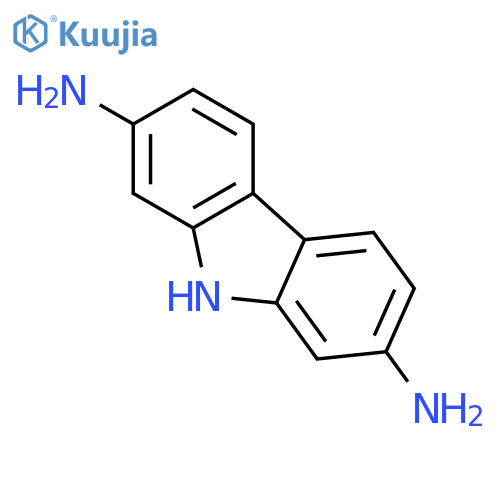 9H-Carbazole-2,7-diamine structure