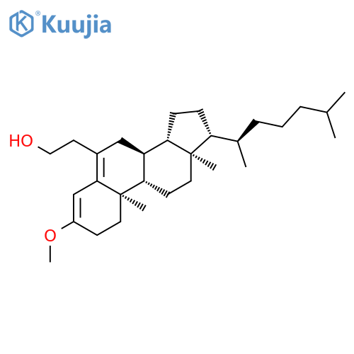 CHOLESTA-3,5-DIENE-6-ETHANOL, 3-METHOXY- structure