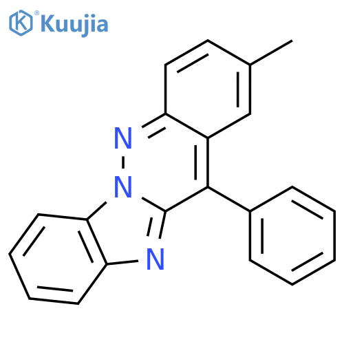 BENZIMIDAZO[1,2-B]CINNOLINE, 2-METHYL-12-PHENYL- structure