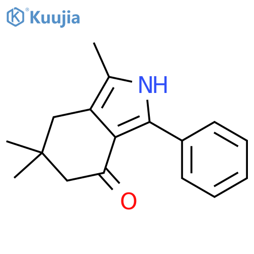 4H-ISOINDOL-4-ONE, 2,5,6,7-TETRAHYDRO-1,6,6-TRIMETHYL-3-PHENYL- structure
