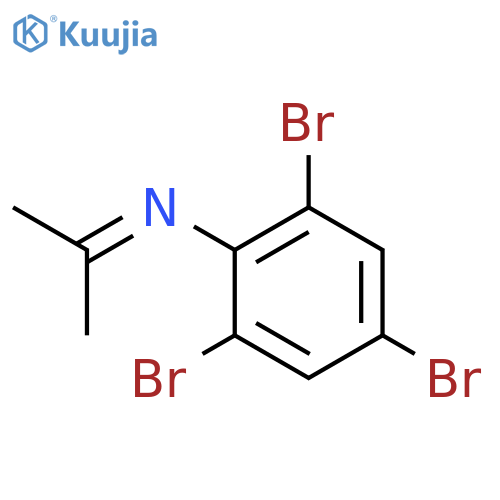 BENZENAMINE, 2,4,6-TRIBROMO-N-(1-METHYLETHYLIDENE)- structure