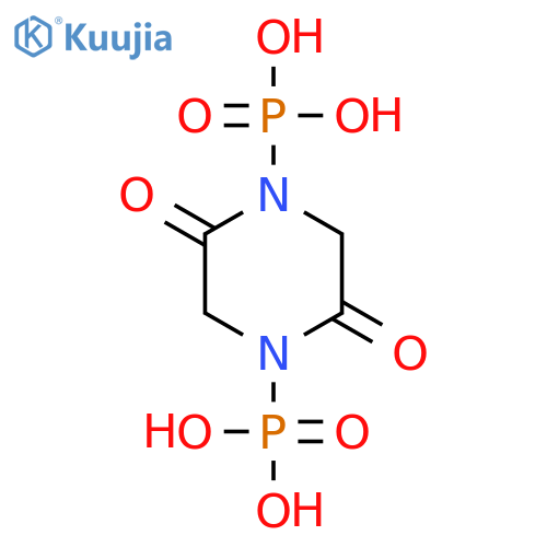 PHOSPHONIC ACID, (2,5-DIOXO-1,4-PIPERAZINEDIYL)BIS- structure