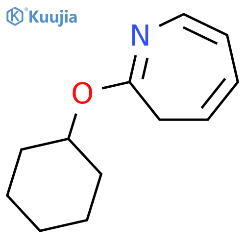 3H-AZEPINE, 2-(CYCLOHEXYLOXY)- structure