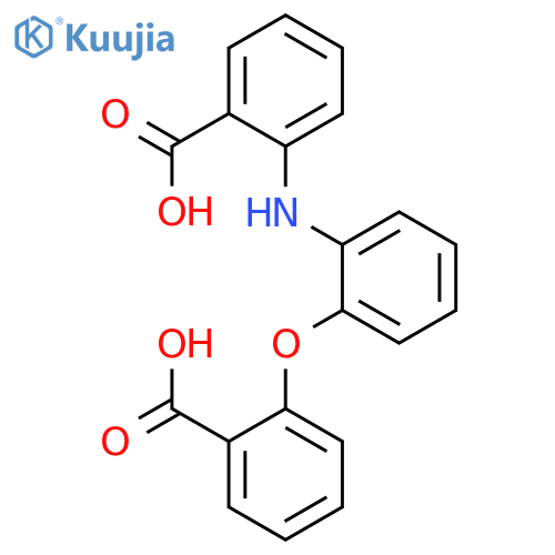 BENZOIC ACID, 2-[[2-(2-CARBOXYPHENOXY)PHENYL]AMINO]- structure