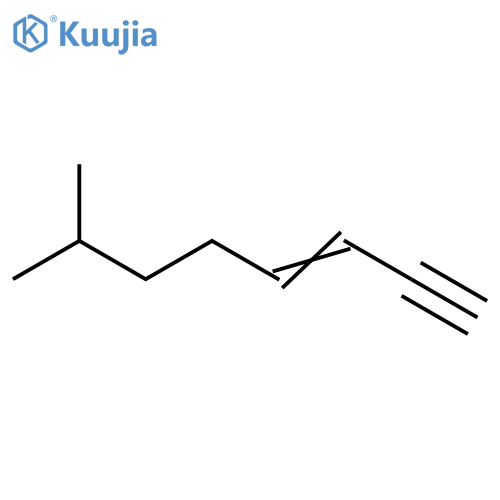 3-Octen-1-yne, 7-methyl- structure