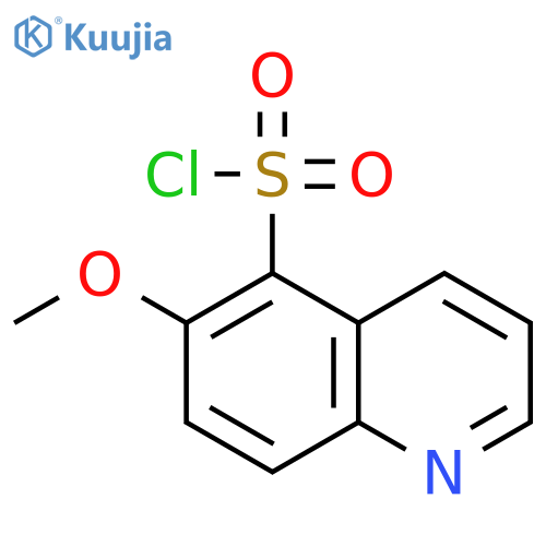 5-Quinolinesulfonyl chloride, 6-methoxy- structure