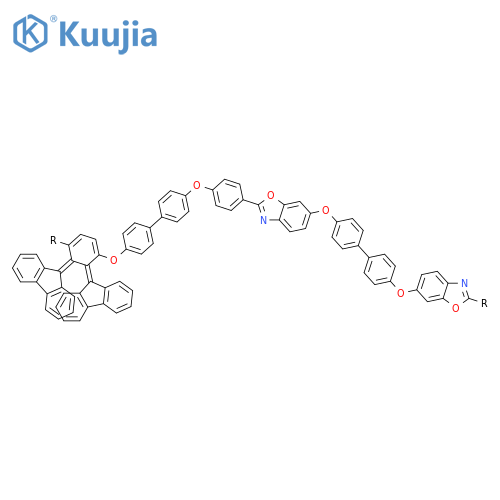 POLY(2,6-BENZOXAZOLEDIYLOXY-1,4-PHENYLENE-9H-FLUOREN-9-YLIDENE-1,4-PHENYLENEOXY-6,2-BENZOXAZOLEDIYL-1,4-PHENYLENEOXY-1,4-PHENYLENE-9H-FLUOREN-9-YLIDENE-1,4-PHENYLENEOXY-1,4-PHENYLENE) structure
