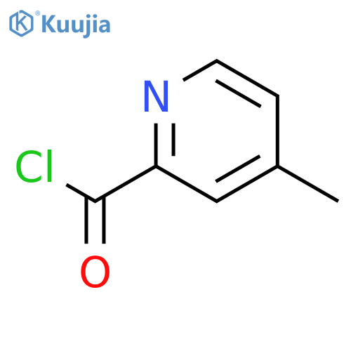 2-Pyridinecarbonyl chloride, 4-methyl- (9CI) structure