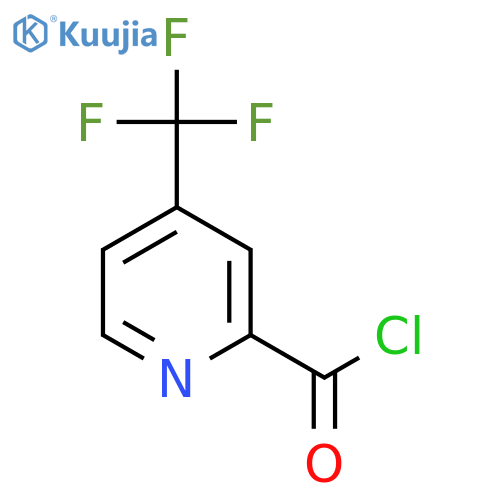 4-(trifluoromethyl)pyridine-2-carbonyl chloride structure