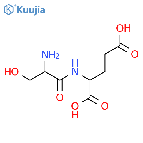 H-SER-GLU-OH structure