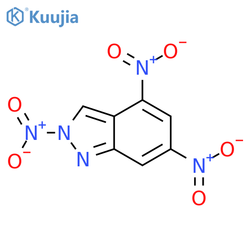 2H-Indazole, 2,4,6-trinitro- structure