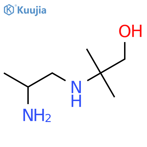1-Propanol, 2-[(2-aminopropyl)amino]-2-methyl- structure