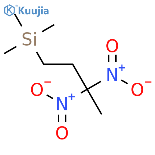 Silane, (3,3-dinitrobutyl)trimethyl- structure