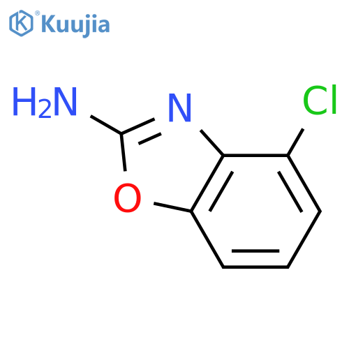 4-Chlorobenzo[d]oxazol-2-amine structure