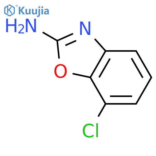 7-chloro-1,3-benzoxazol-2-amine structure