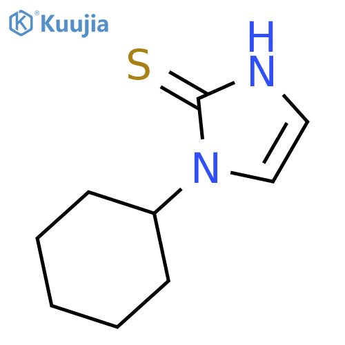 1-cyclohexyl-1H-imidazole-2-thiol structure