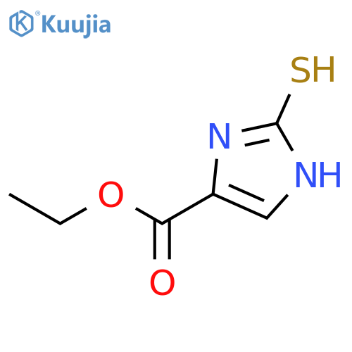 Ethyl 2-mercapto-1H-imidazole-4-carboxylate structure