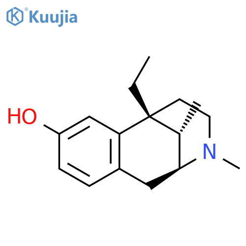 (2S,6R,11S)-6-ethyl-3,11-dimethyl-1,2,3,4,5,6-hexahydro-2,6-methano-3-benzazocin-8-ol structure