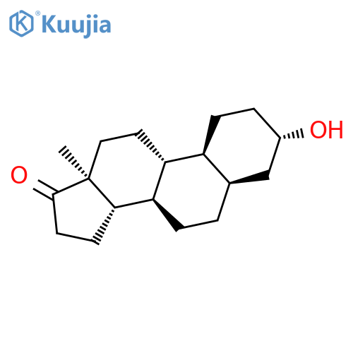 Estran-17-one, 3-hydroxy-, (3b,5b)- structure