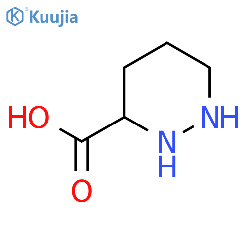 3-Pyridazinecarboxylicacid, hexahydro-, (3S)- structure