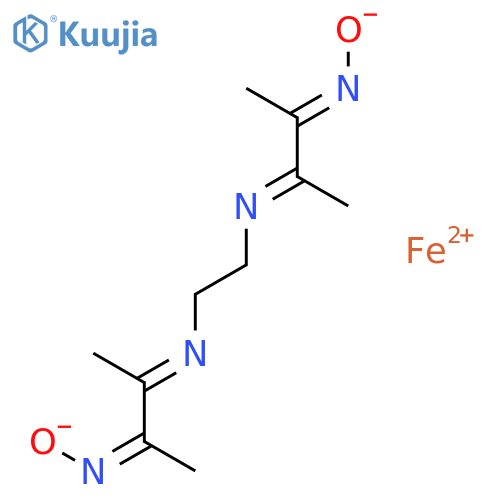 Iron,[[3,3'-(1,2-ethanediyldinitrilo)bis[2-butanone] dioximato](2-)-N,N',N'',N''']-(9CI) structure