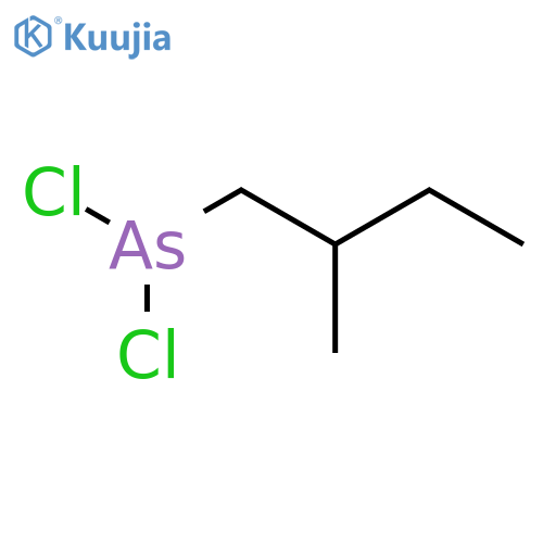 Arsonous dichloride,(2-methylbutyl)- (9CI) structure