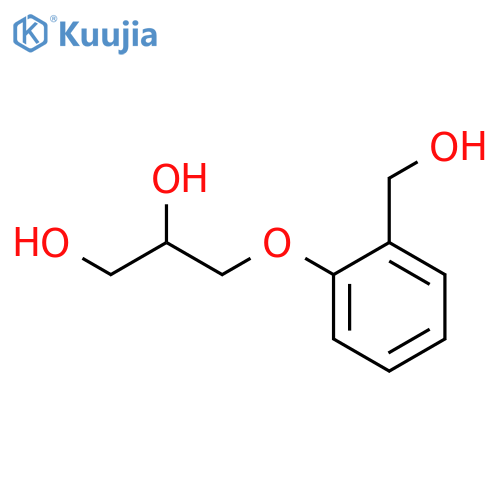 1,2-Propanediol,3-[2-(hydroxymethyl)phenoxy]- structure