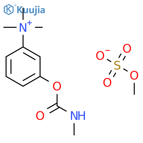N,N,N-Trimethyl-3-(methylamino)carbonyloxy-Benzenaminium Methyl Sulfate structure