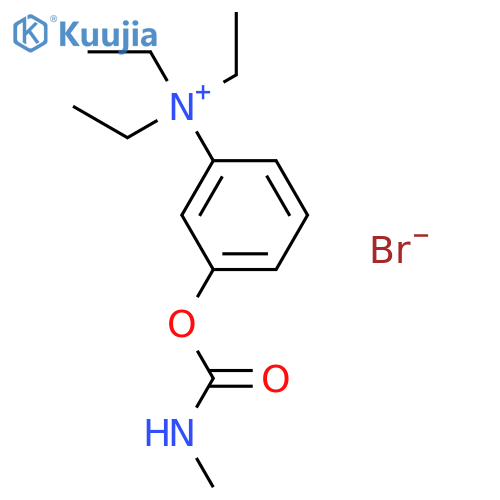 Benzenaminium,N,N,N-triethyl-3-[[(methylamino)carbonyl]oxy]-, iodide (1:1) structure
