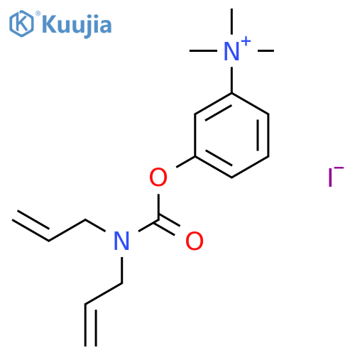 Benzenaminium,3-[[(di-2-propen-1-ylamino)carbonyl]oxy]-N,N,N-trimethyl-, iodide (1:1) structure