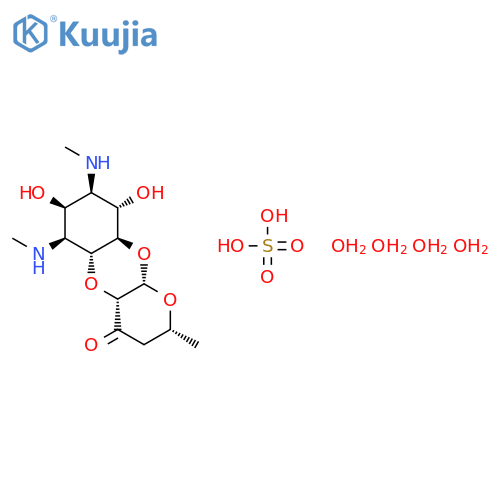 Spectinomycin sulfate tetrahydrate structure