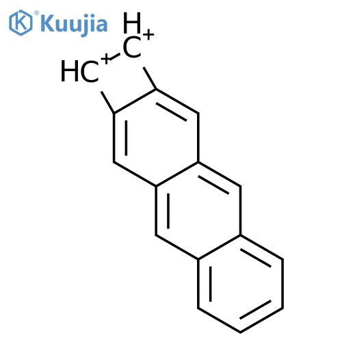 Cyclobut[b]anthracenediylium, dihydro- structure