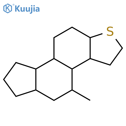 2H-CYCLOPENTA[5,6]NAPHTHO[2,1-B]THIOPHENE, TETRADECAHYDRO-4-METHYL- structure