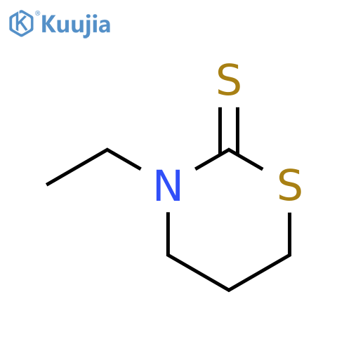 2H-1,3-Thiazine-2-thione,3-ethyltetrahydro- structure