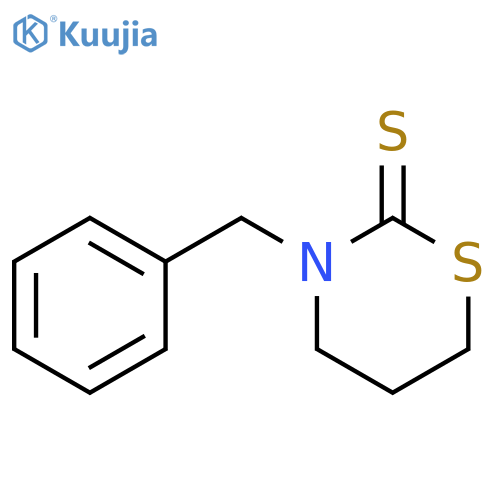 2H-1,3-Thiazine-2-thione,tetrahydro-3-(phenylmethyl)- structure