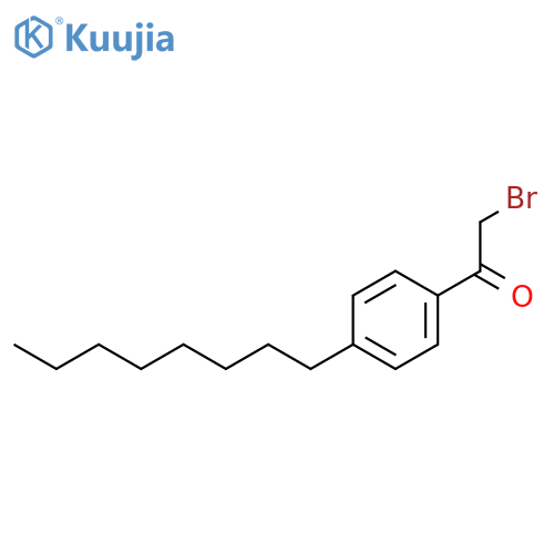 2-Bromo-1-(4-octylphenyl)-ethanone structure