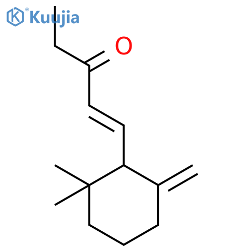 1-Penten-3-one,1-(2,2-dimethyl-6-methylenecyclohexyl)- structure