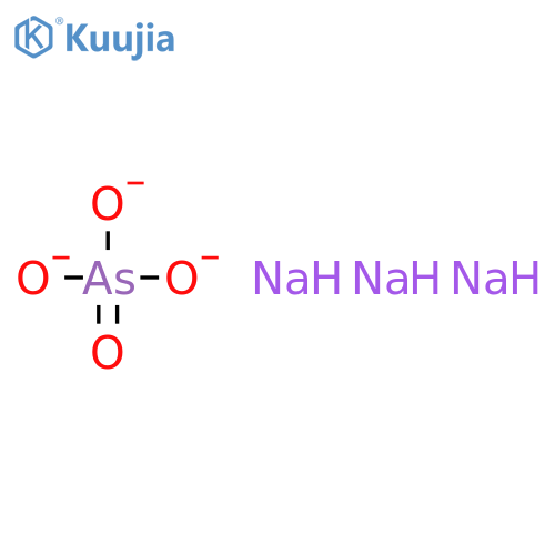 Arsenic acid (H3AsO4),trisodium salt, heptahydrate (9CI) structure