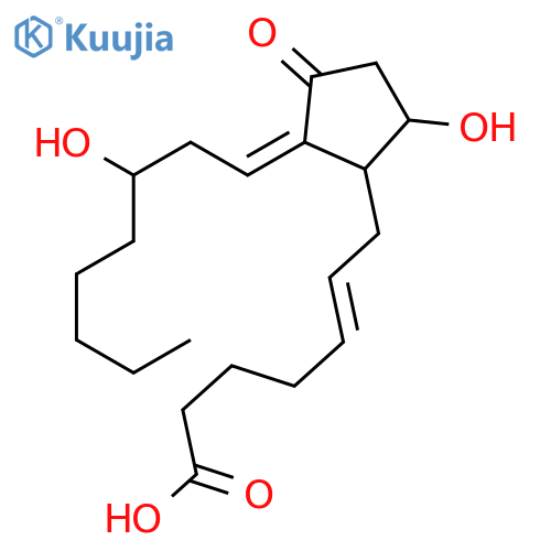 Prosta-5,12-dien-1-oicacid, 9,15-dihydroxy-11-oxo-, (5Z,9a,12E,15S)- structure