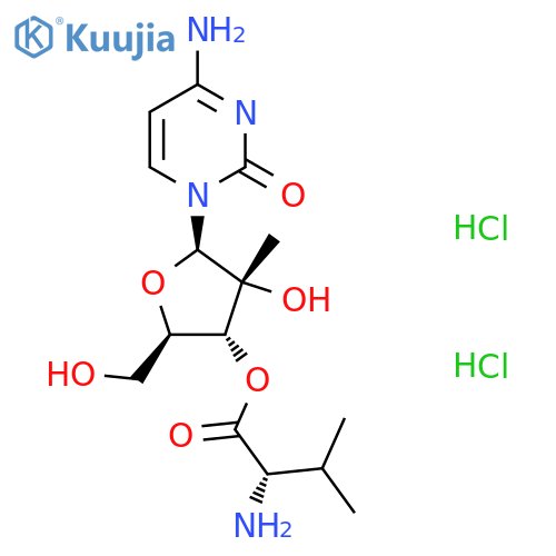 Valopicitabine dihydrochloride structure
