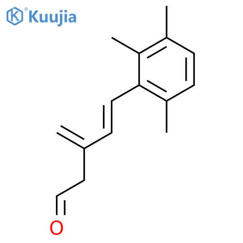 4-PENTENAL, 3-METHYLENE-5-(2,3,6-TRIMETHYLPHENYL)-, (4E)- structure