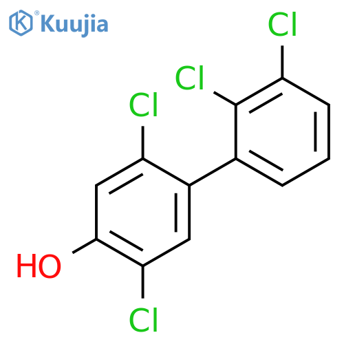 [1,1'-Biphenyl]-4-ol, 2,2',3',5-tetrachloro- structure