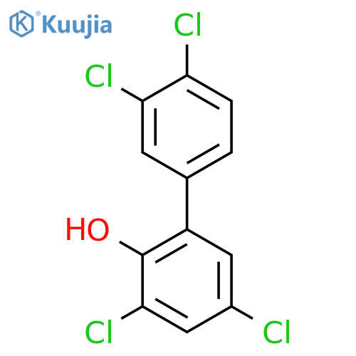 [1,1'-BIPHENYL]-2-OL, 3,3',4',5-TETRACHLORO- structure