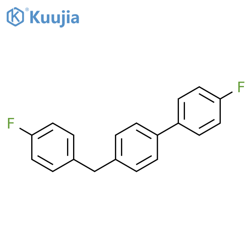 1,1'-Biphenyl, 4-fluoro-4'-[(4-fluorophenyl)methyl]- structure