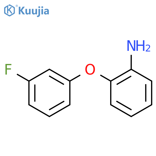 2-(3-Fluorophenoxy)aniline structure