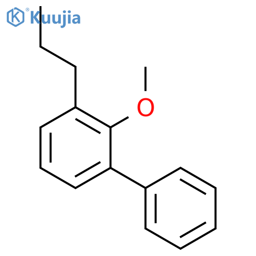1,1'-BIPHENYL, 2-METHOXY-3-PROPYL- structure