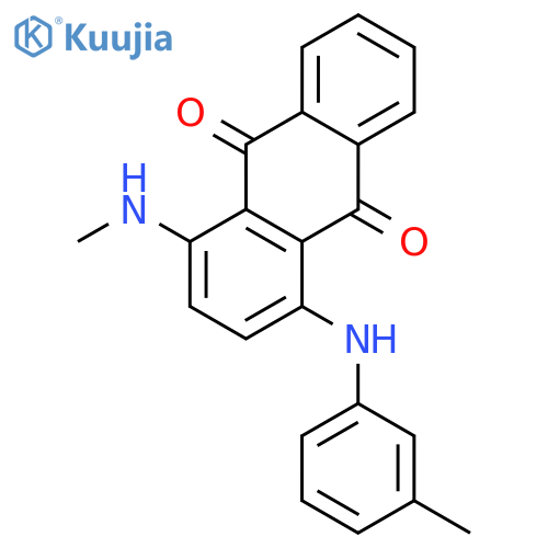 1-2,(3)-Methylanilino-4-(methylamino)anthraquinone structure