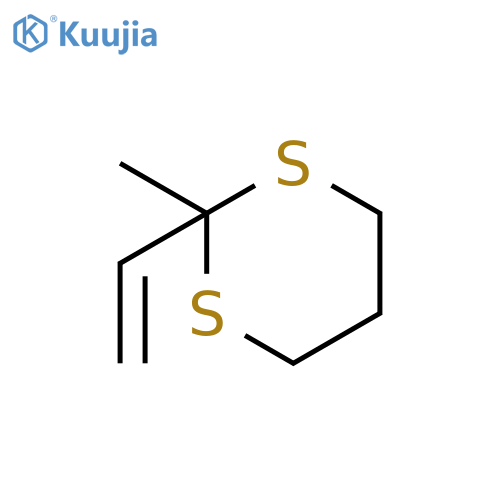 1,3-Dithiane, 2-ethenyl-2-methyl- structure